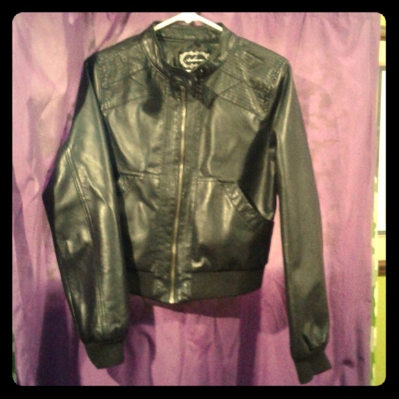 Jackets & Blazers - Black leather jacket